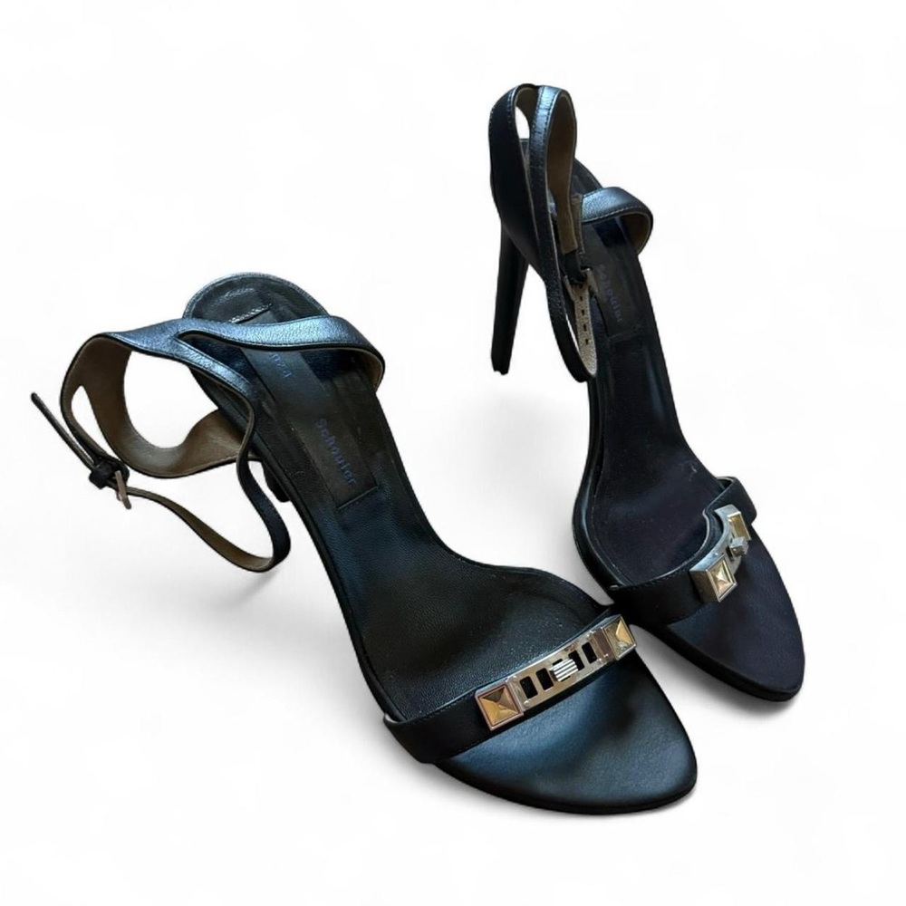Proenza Schouler Black Studded Heels